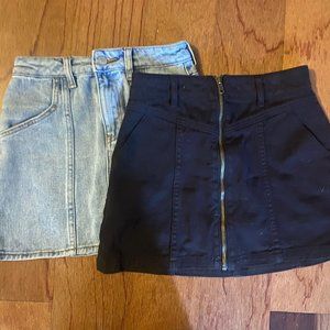 PacSun Jean Skirts!